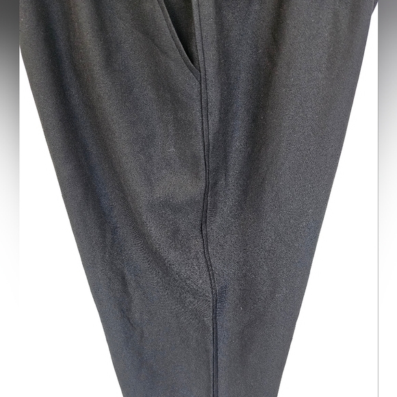 Vince Camuto Black Pull On Drawstring Waist Dress Casual Ankle Pants Size Medium - Picture 10 of 10